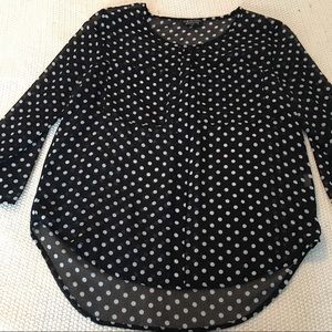Papermoon for Stitch Fix Polka Dot Blouse